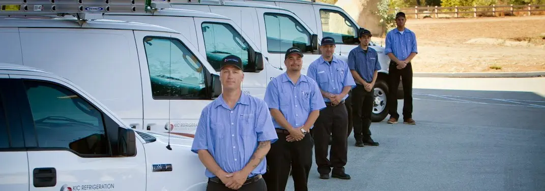 KIC Refrigeration crew ready for Mini Split Repair jobs across Bay Village